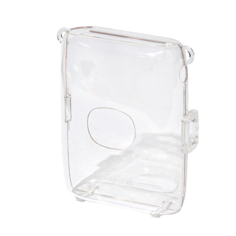 For FUJIFILM Instax mini Link 2 Crystal Hard Case Camera Bag with Shoulder Strap (Transparent) - Protective Case by buy2fix | Online Shopping UK | buy2fix