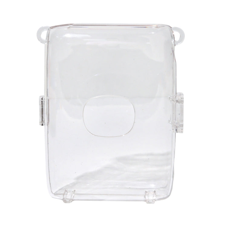 For FUJIFILM Instax mini Link 2 Crystal Hard Case Camera Bag with Shoulder Strap (Transparent) - Protective Case by buy2fix | Online Shopping UK | buy2fix