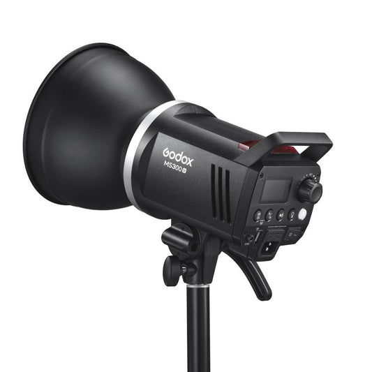 Godox MS300-V Studio Flash Light 300Ws Bowens Mount Strobe Light with Lamp Cover (AU Plug) - Shoe Mount Flashes by Godox | Online Shopping UK | buy2fix