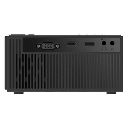 Cheerlux C8 1800 Lumens 1280x800 720P 1080P HD WiFi Sync Display Smart Projector, Support HDMI / USB / VGA / AV(Black) - LED Projector by Cheerlux | Online Shopping UK | buy2fix