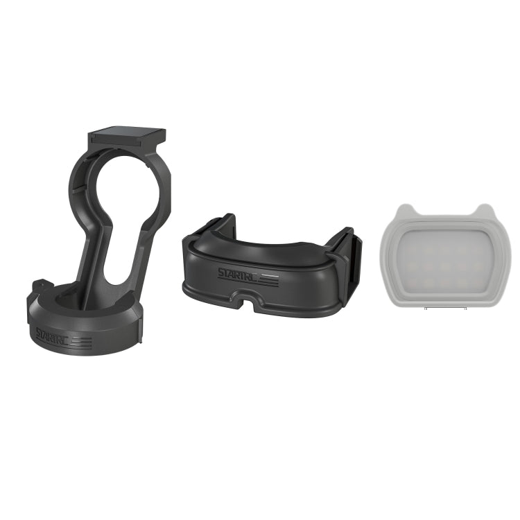 For DJI Pocket 3 STARTRC Cat-ears Magnetic Fill Light  with Holder Clip Kit (Grey) -  by STARTRC | Online Shopping UK | buy2fix