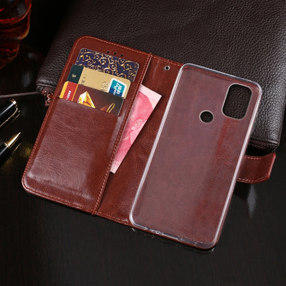 For Blackview A70 idewei Crazy Horse Texture Horizontal Flip Leather Case with Holder & Card Slots & Wallet(White) - More Brand by idewei | Online Shopping UK | buy2fix