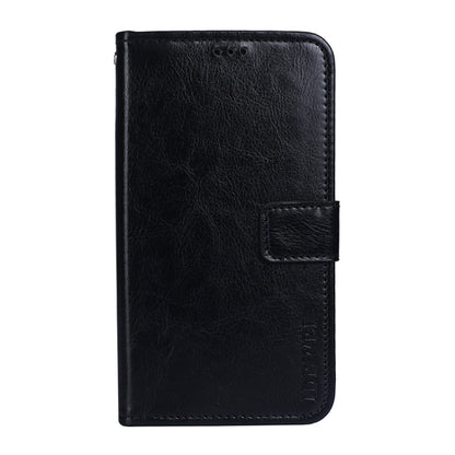 For Doogee X95 / X95 Pro idewei Crazy Horse Texture Horizontal Flip Leather Case with Holder & Card Slots & Wallet(Black) - More Brand by idewei | Online Shopping UK | buy2fix