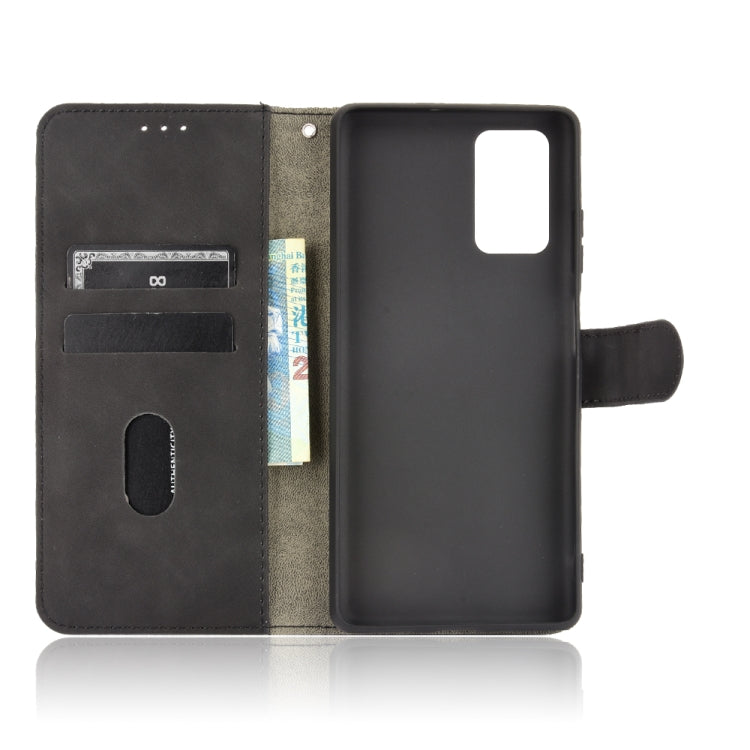 For Blackview A100 Solid Color Skin Feel Magnetic Buckle Horizontal Flip Calf Texture PU Leather Case with Holder & Card Slots & Wallet(Black) - More Brand by buy2fix | Online Shopping UK | buy2fix