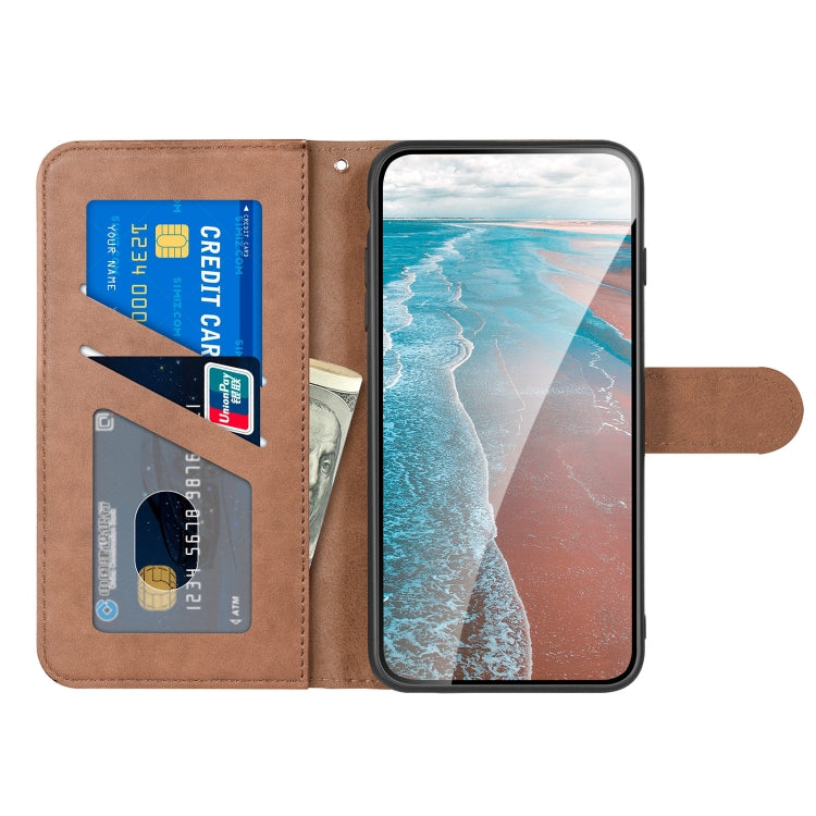 For Xiaomi Redmi 9A Sika Deer Embossing Pattern Horizontal Flip PU Leather Case with Holder & Card Slot & Wallet & Photo Frame(Brown) - Xiaomi Cases by buy2fix | Online Shopping UK | buy2fix
