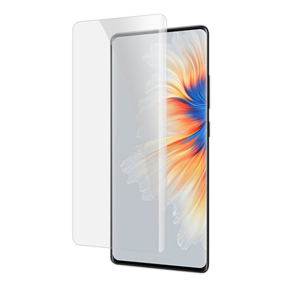 For Xiaomi Mi Mix 4 UV Liquid Curved Full Glue Tempered Glass Film -  by buy2fix | Online Shopping UK | buy2fix