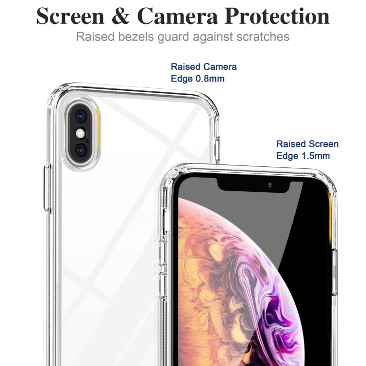 For iPhone X / XS Crystal Clear Shockproof PC + TPU Protective Case(Transparent) - More iPhone Cases by buy2fix | Online Shopping UK | buy2fix