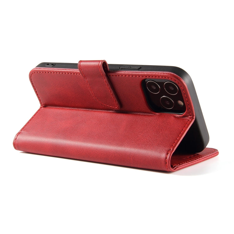 For iPhone 13 Calf Texture Buckle Horizontal Flip Leather Case with Holder & Card Slots & Wallet(Red) - iPhone 13 Cases by buy2fix | Online Shopping UK | buy2fix