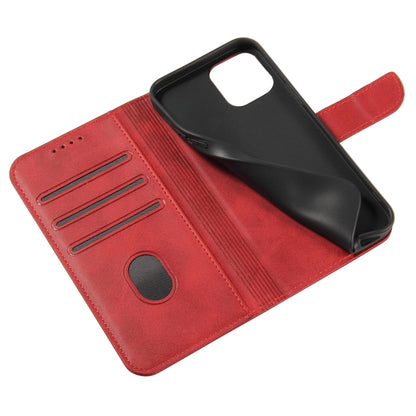 For iPhone 13 Calf Texture Buckle Horizontal Flip Leather Case with Holder & Card Slots & Wallet(Red) - iPhone 13 Cases by buy2fix | Online Shopping UK | buy2fix