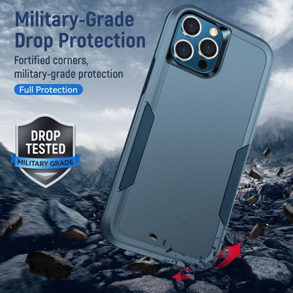 For iPhone 12 / 12 Pro Pioneer Armor Heavy Duty Shockproof Phone Case(Blue) - iPhone 12 / 12 Pro Cases by buy2fix | Online Shopping UK | buy2fix