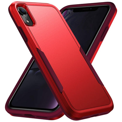 For iPhone XR Pioneer Armor Heavy Duty Shockproof Phone Case(Red) - More iPhone Cases by buy2fix | Online Shopping UK | buy2fix