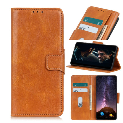 For Xiaomi Mi 11T / 11T Pro Mirren Crazy Horse Texture Horizontal Flip Leather Case with Holder & Card Slots & Wallet(Brown) - Xiaomi Cases by buy2fix | Online Shopping UK | buy2fix