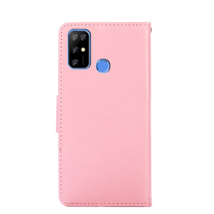 For Doogee X96 Pro Crystal Texture Horizontal Flip Leather Case with Holder & Card Slots & Wallet(Pink) - More Brand by buy2fix | Online Shopping UK | buy2fix