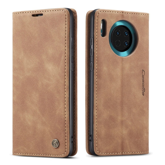 For Huawei Mate 30 4G / 5G CaseMe-013 Multifunctional Horizontal Flip Leather Case with Card Slot & Holder & Wallet(Brown) - Huawei Cases by CaseMe | Online Shopping UK | buy2fix