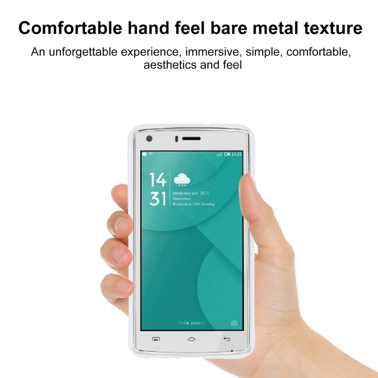 TPU Phone Case For Doogee X5 Max(Transparent White) - More Brand by buy2fix | Online Shopping UK | buy2fix