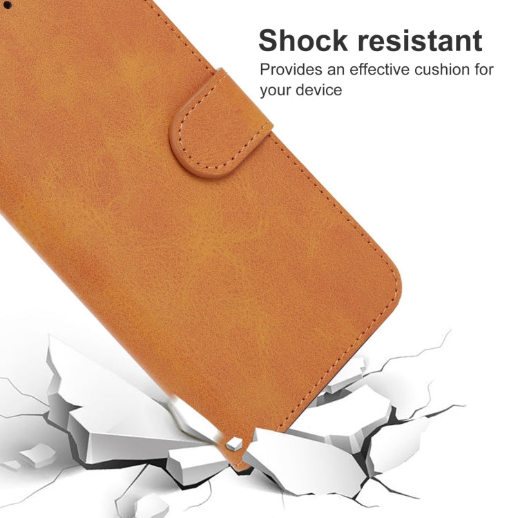 Leather Phone Case For Doogee X96 Pro(Brown) - More Brand by buy2fix | Online Shopping UK | buy2fix