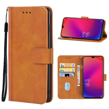 Leather Phone Case For Doogee X95 Pro(Brown) - More Brand by buy2fix | Online Shopping UK | buy2fix