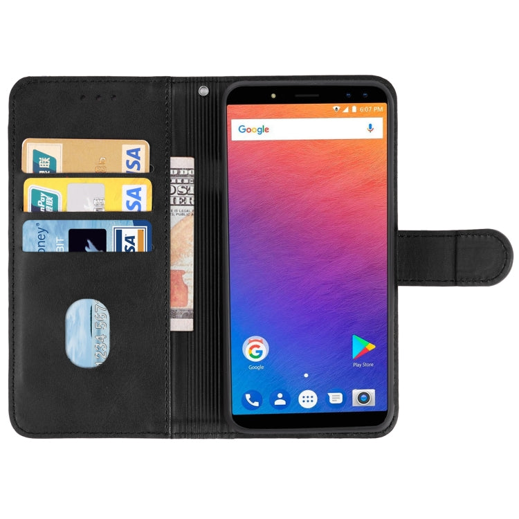 Leather Phone Case For Ulefone Power 3 / Power 3S(Black) - Ulefone Cases by buy2fix | Online Shopping UK | buy2fix