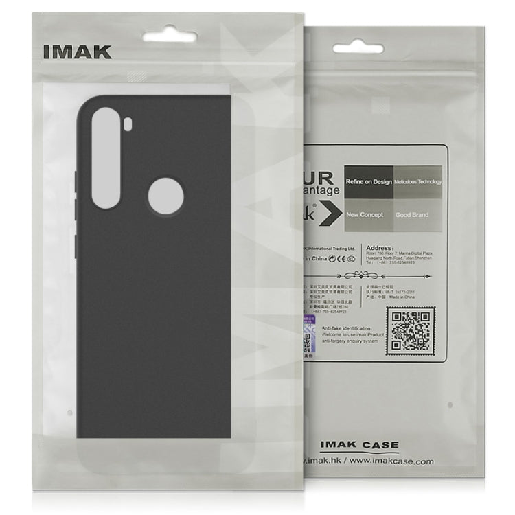 For Google Pixel 6a imak UC-3 Series Shockproof Frosted TPU Phone Case(Black) - Google Cases by imak | Online Shopping UK | buy2fix