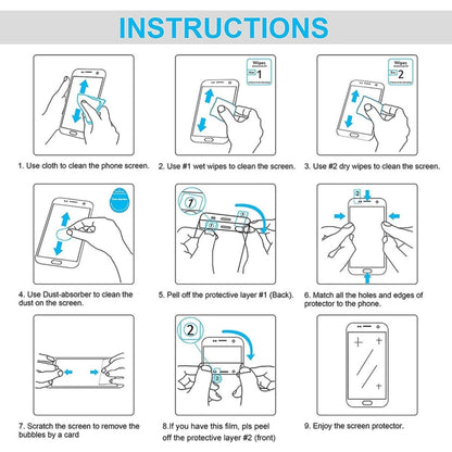 10 PCS 0.26mm 9H 2.5D Tempered Glass Film For Doogee X96 - For Doogee by buy2fix | Online Shopping UK | buy2fix