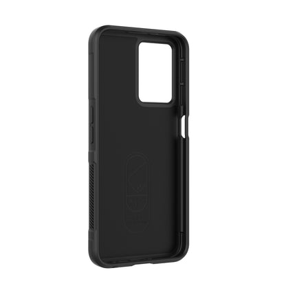For Realme 9 Pro / Realme V25 5G / Realme 9 5G EU Version Magic Shield TPU + Flannel Phone Case(Dark Grey) - Realme Cases by buy2fix | Online Shopping UK | buy2fix