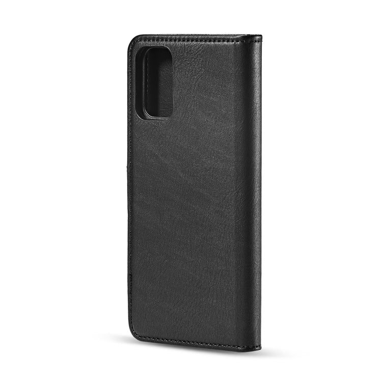 For Galaxy S20+ DG.MING Crazy Horse Texture Flip Detachable Magnetic Leather Case with Holder & Card Slots & Wallet(Black) - Galaxy Phone Cases by DG.MING | Online Shopping UK | buy2fix