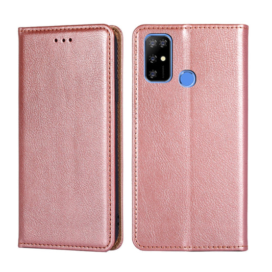 For DOOGEE X96 Pro Gloss Oil Solid Color Magnetic Leather Phone Case(Rose Gold) - Doogee Cases by buy2fix | Online Shopping UK | buy2fix