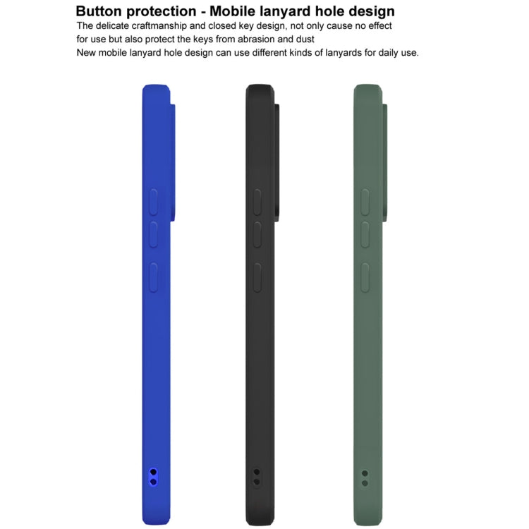 For OPPO Reno8 Pro 5G IMAK UC-4 Series Straight Edge TPU Soft Protective Case(Dark Green) - OPPO Cases by imak | Online Shopping UK | buy2fix