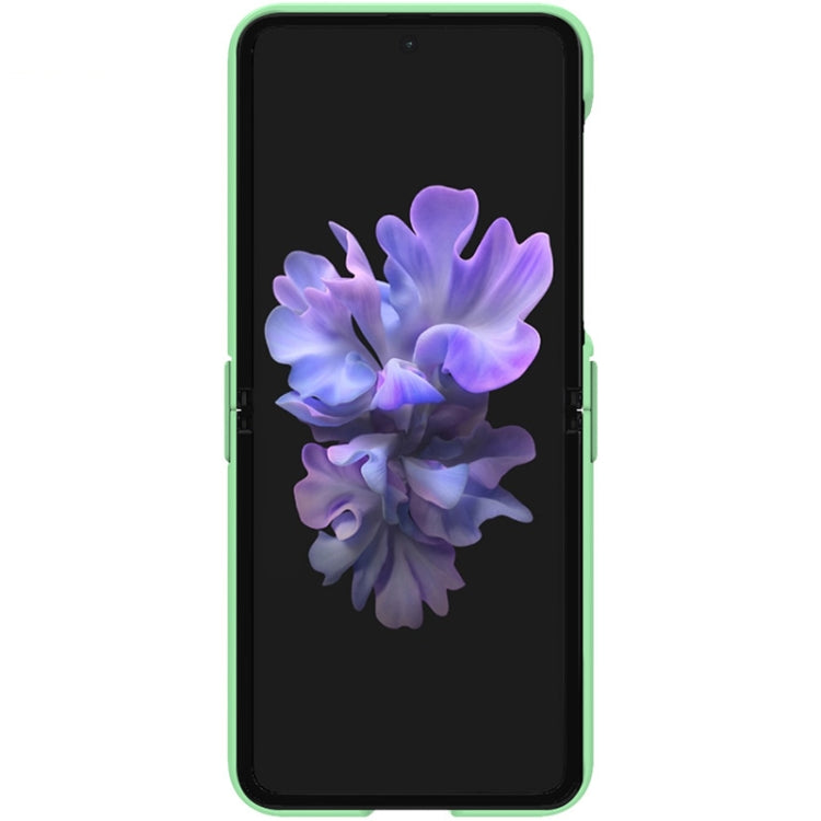 For Samsung Galaxy Z Flip3 5G IMAK JS-3 Series Colorful PC Case(Green) - Galaxy Phone Cases by imak | Online Shopping UK | buy2fix