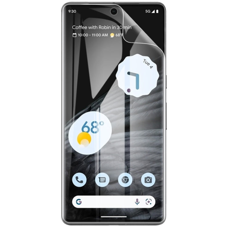 For Google Pixel 7 Pro 2pcs imak Curved Full Screen Hydrogel Film Front Protector - Google Tempered Glass by imak | Online Shopping UK | buy2fix