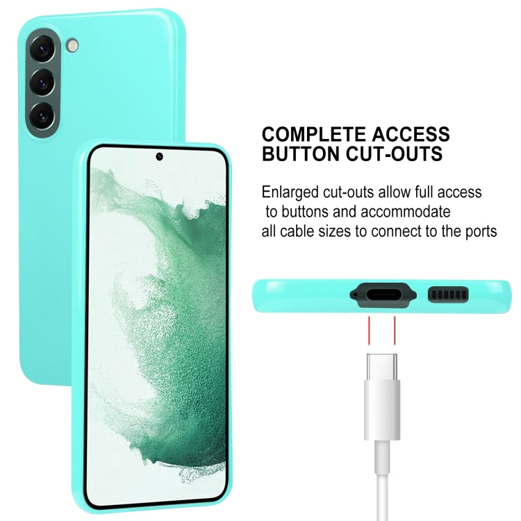 For Samsung Galaxy S23+ 5G GOOSPERY PEARL JELLY Shockproof TPU Phone Case(Mint Green) - Galaxy S23+ 5G Cases by GOOSPERY | Online Shopping UK | buy2fix