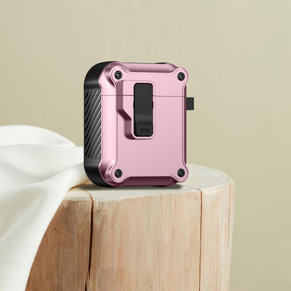 For AirPods 1 / 2 Eagle Shockproof Earphone Protective Case with Switch(Pink) - For AirPods 1/2 by buy2fix | Online Shopping UK | buy2fix