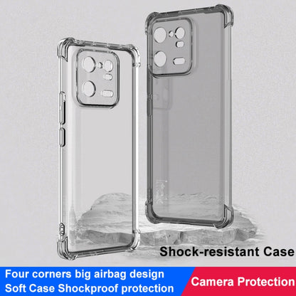 For Xiaomi 13 Pro 5G imak Shockproof Airbag TPU Phone Case(Transparent) - 13 Pro Cases by imak | Online Shopping UK | buy2fix