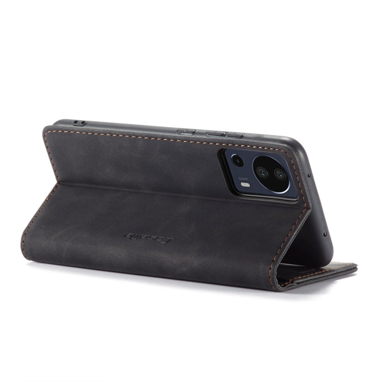 For Xiaomi 13 Lite CaseMe 013 Multifunctional Horizontal Flip Leather Phone Case(Black) - Xiaomi Cases by CaseMe | Online Shopping UK | buy2fix