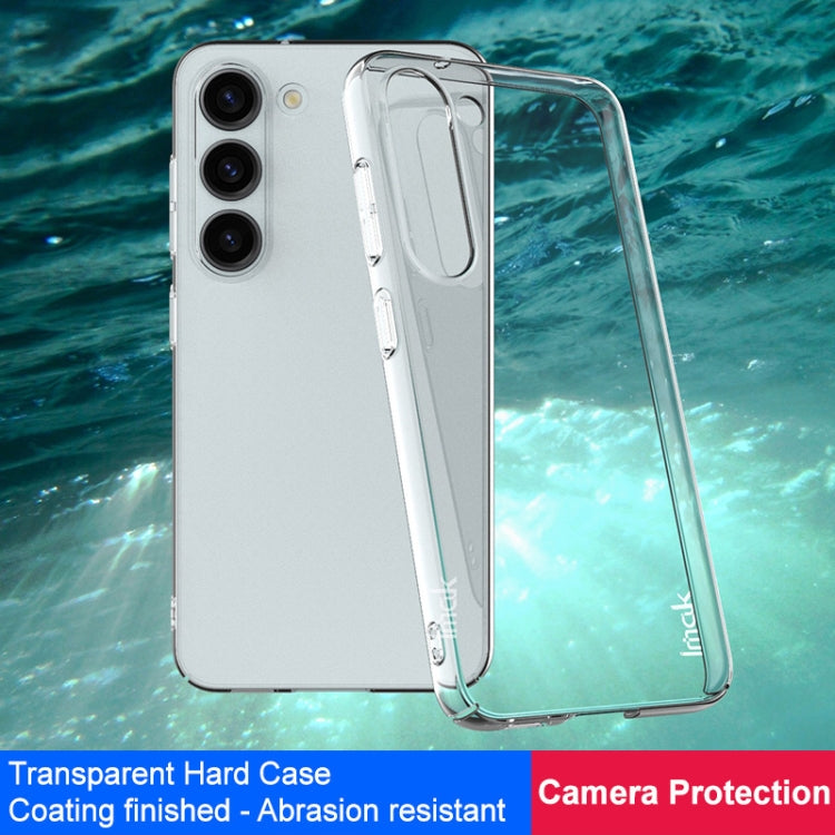 For Samsung Galaxy S23 5G imak Wing II Pro Series Wear-resisting Crystal Phone Case(Transparent) - Galaxy S23 5G Cases by imak | Online Shopping UK | buy2fix