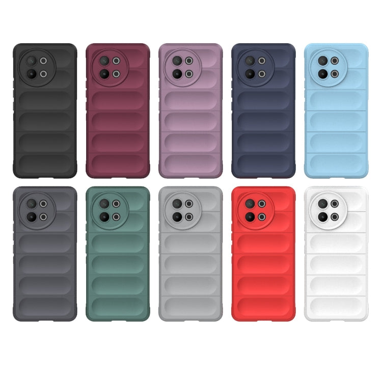 For vivo S18E 5G Magic Shield TPU + Flannel Phone Case(Black) - vivo Cases by buy2fix | Online Shopping UK | buy2fix