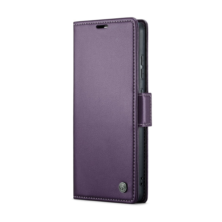 For Samsung Galaxy A51 4G/M40s CaseMe 023 Butterfly Buckle Litchi Texture RFID Anti-theft Leather Phone Case(Pearly Purple) - Galaxy Phone Cases by CaseMe | Online Shopping UK | buy2fix