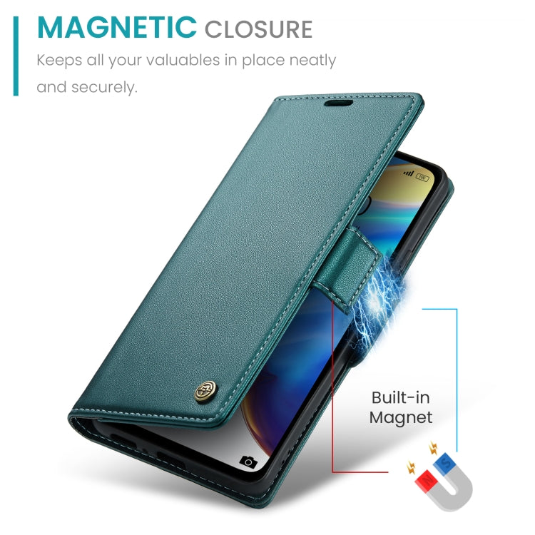 For Xiaomi Mi 10T 5G／10T Pro 5G CaseMe 023 Butterfly Buckle Litchi Texture RFID Anti-theft Leather Phone Case(Pearly Blue) - Xiaomi Cases by CaseMe | Online Shopping UK | buy2fix