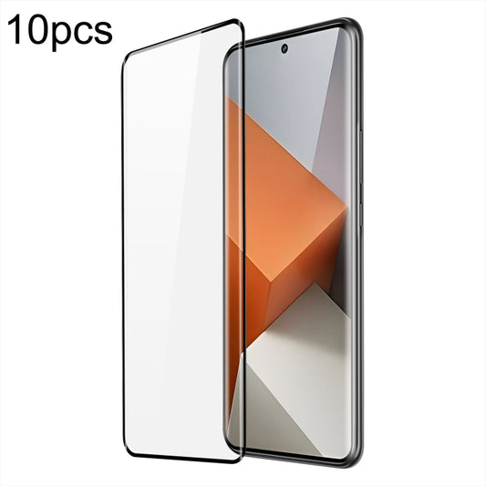 For Xiaomi Redmi Note 13 Pro+ 10pcs DUX DUCIS 0.33mm 9H Medium Alumina Tempered Glass Film - Note 13 Pro+ Cases by DUX DUCIS | Online Shopping UK | buy2fix