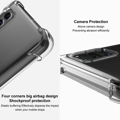 For Xiaomi Redmi 12 4G imak Shockproof Airbag TPU Phone Case(Transparent) - Xiaomi Cases by imak | Online Shopping UK | buy2fix