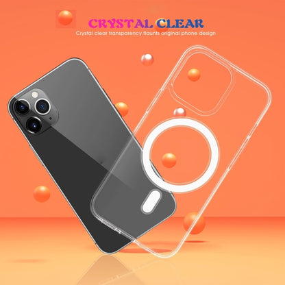 For iPhone 16 Pro Max MagSafe Clear Acrylic PC +TPU Phone Case(Transparent) - iPhone 16 Pro Max Cases by buy2fix | Online Shopping UK | buy2fix