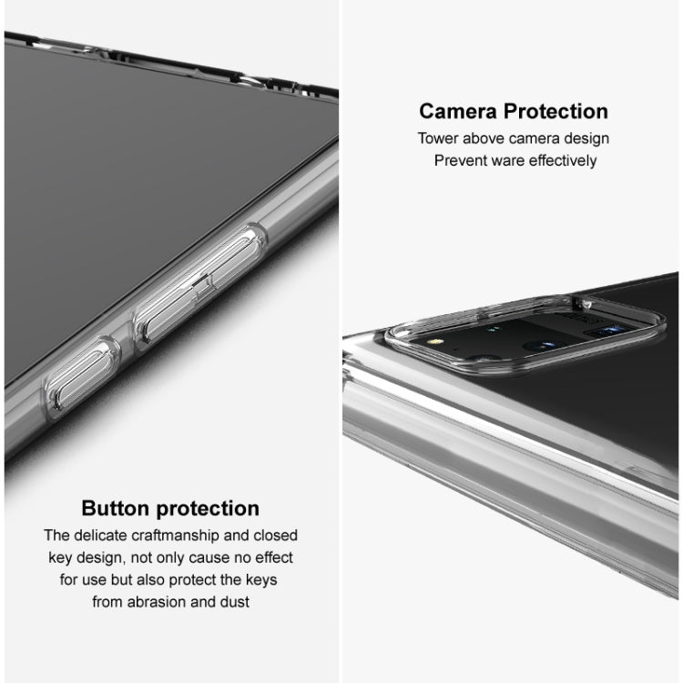 For Google Pixel 8 Pro IMAK UX-5 Series Transparent Shockproof TPU Protective Phone Case(Transparent) - Google Cases by imak | Online Shopping UK | buy2fix