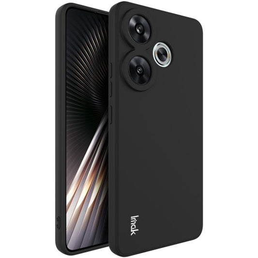 For Xiaomi Redmi Turbo 3 5G / Poco F6 5G IMAK UC-4 Series Straight Edge TPU Soft Phone Case(Black) - Xiaomi Cases by imak | Online Shopping UK | buy2fix