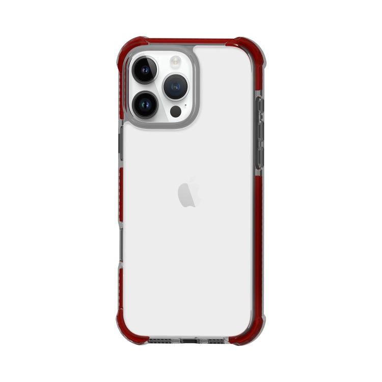 For iPhone 16 Pro Max Four-corner Shockproof TPU + Acrylic Phone Case(Brown) - iPhone 16 Pro Max Cases by buy2fix | Online Shopping UK | buy2fix