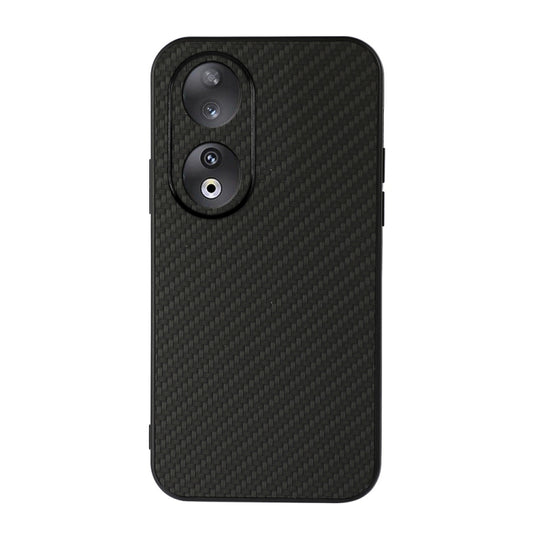 For Honor 90 Carbon Fiber Texture Shockproof Phone Case(Black) - Honor Cases by buy2fix | Online Shopping UK | buy2fix