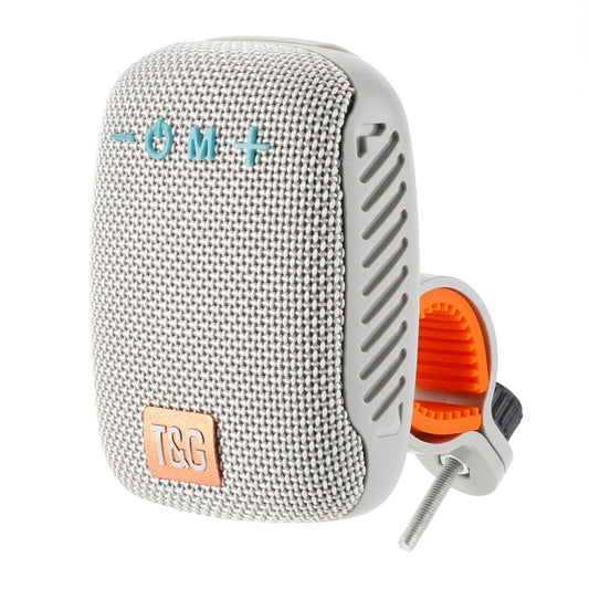 T&G TG-392 Outdoor Bicycle TWS Wireless Bluetooth IPX5 Waterproof Speaker(Grey) - Waterproof Speaker by T&G | Online Shopping UK | buy2fix