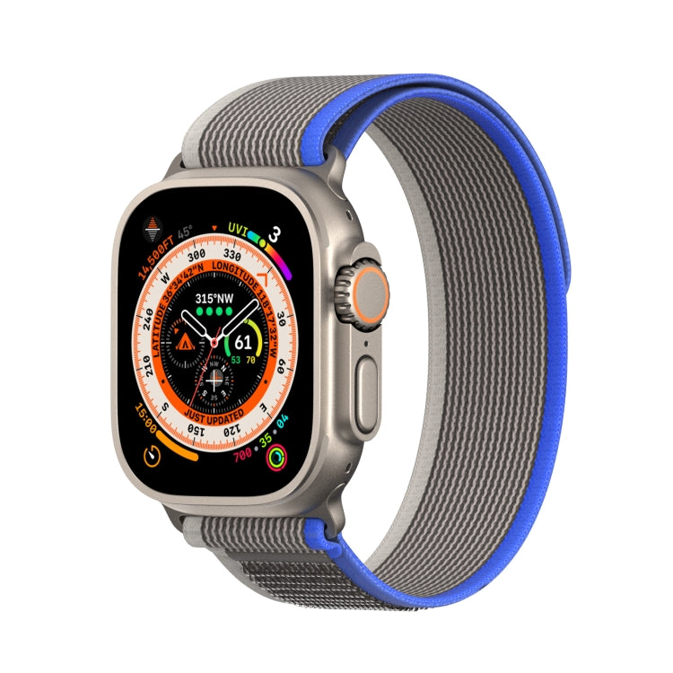 For Apple Watch 2 38mm DUX DUCIS YJ Series Nylon Watch Band(Blue) - Watch Bands by DUX DUCIS | Online Shopping UK | buy2fix