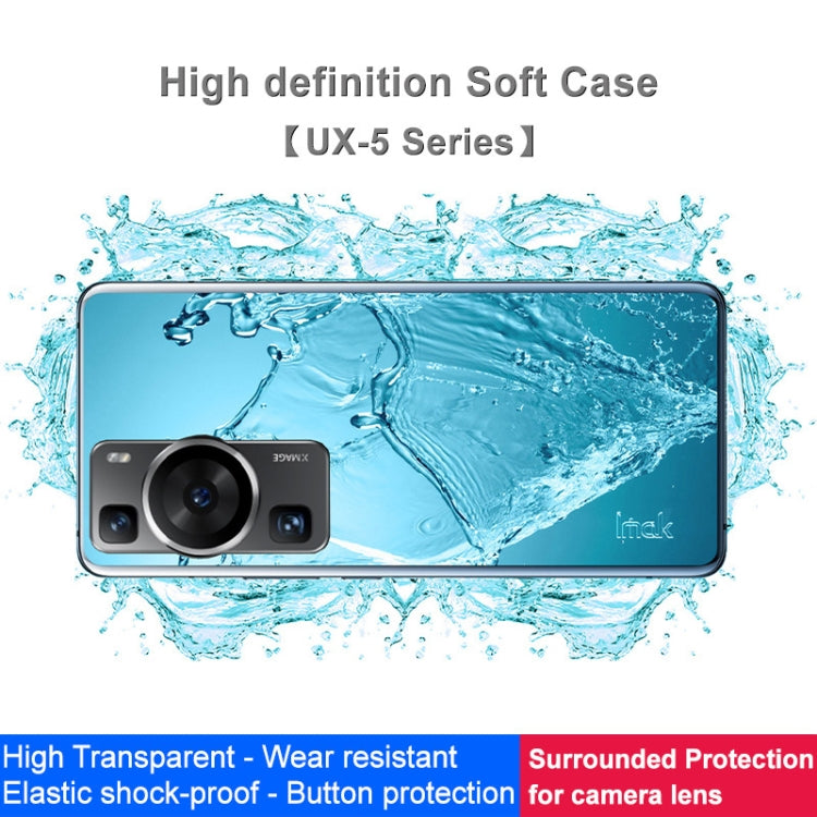 For Huawei P60 / P60 Pro imak UX-5 Series Transparent Shockproof TPU Protective Case - Huawei Cases by imak | Online Shopping UK | buy2fix