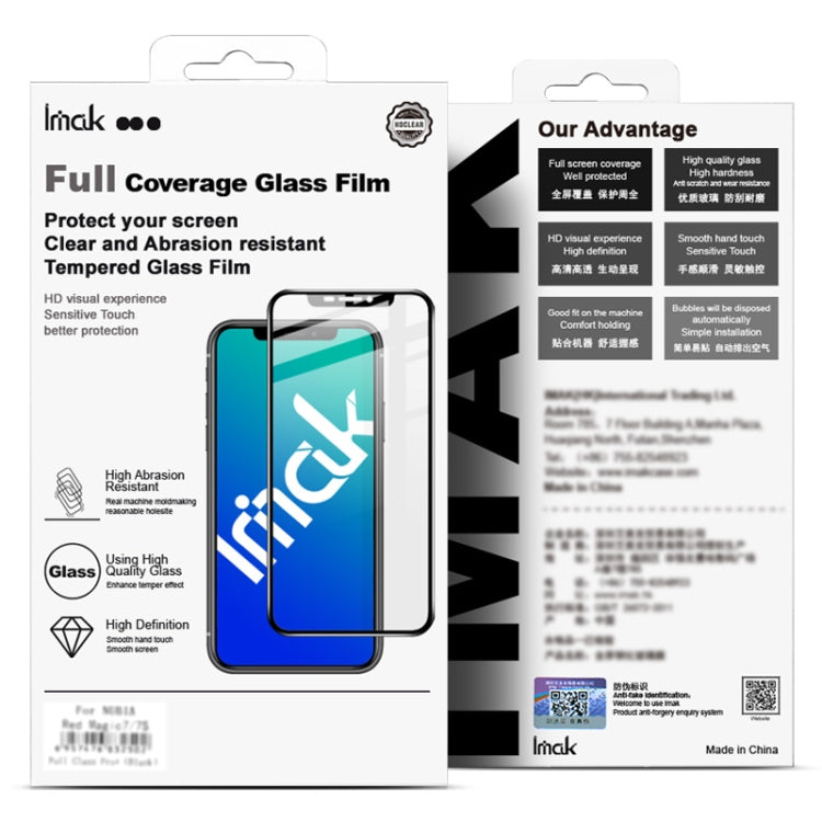 For Xiaomi Redmi 12 4G Global imak 9H Surface Hardness Full Screen Tempered Glass Film Pro+ Series -  by imak | Online Shopping UK | buy2fix