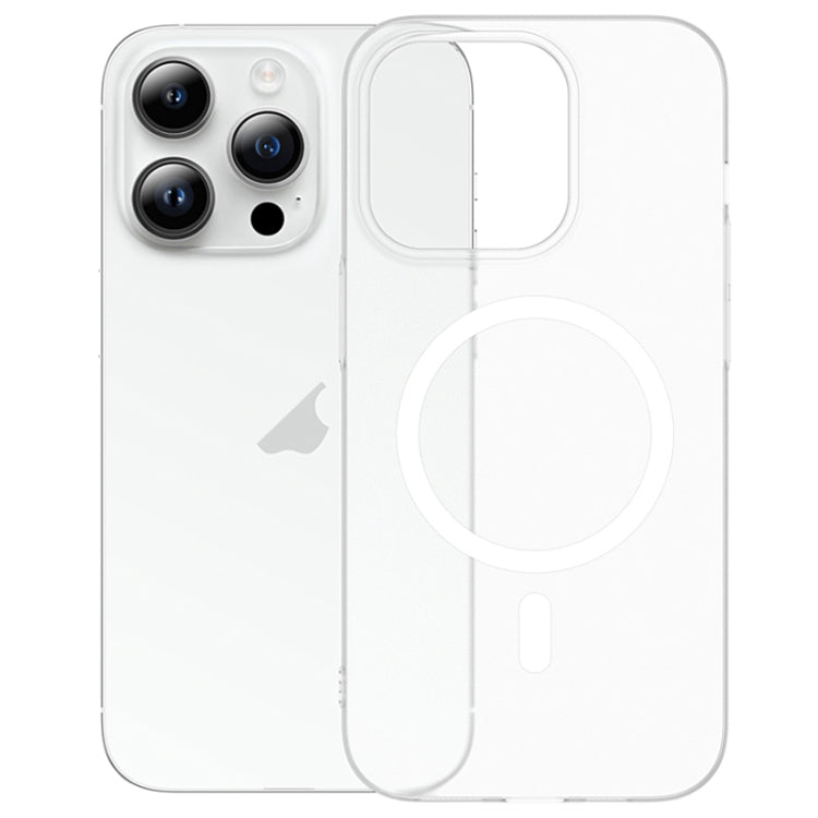 For iPhone 13 Pro Max High Transparency MagSafe Ice Fog Phone Case(Translucent White) - iPhone 13 Pro Max Cases by buy2fix | Online Shopping UK | buy2fix